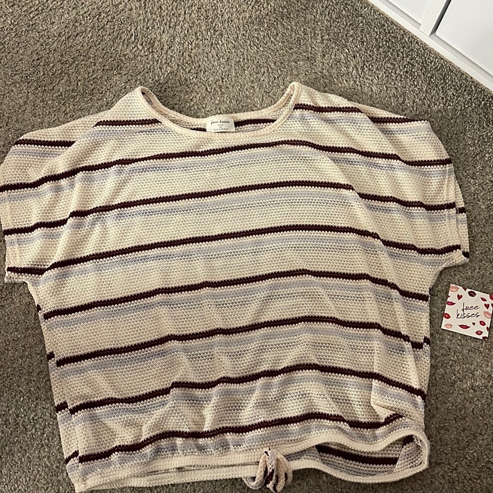 Cute stripped shirt!